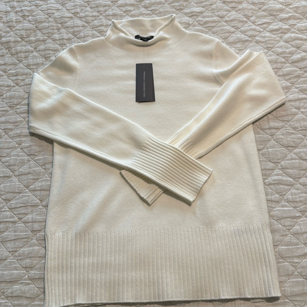 NWT French Connection Mock Neck Sweater